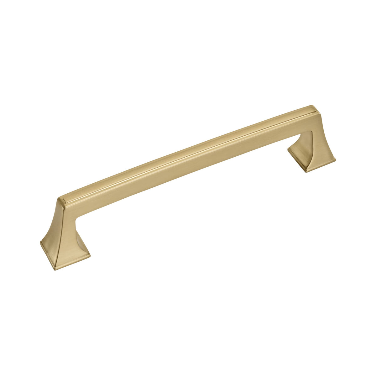 Amerock Cabinet Pull Champagne Bronze 6-5/16 inch (160 mm) Center to Center Mulholland 1 Pack Drawer Pull Drawer Handle Cabinet Hardware