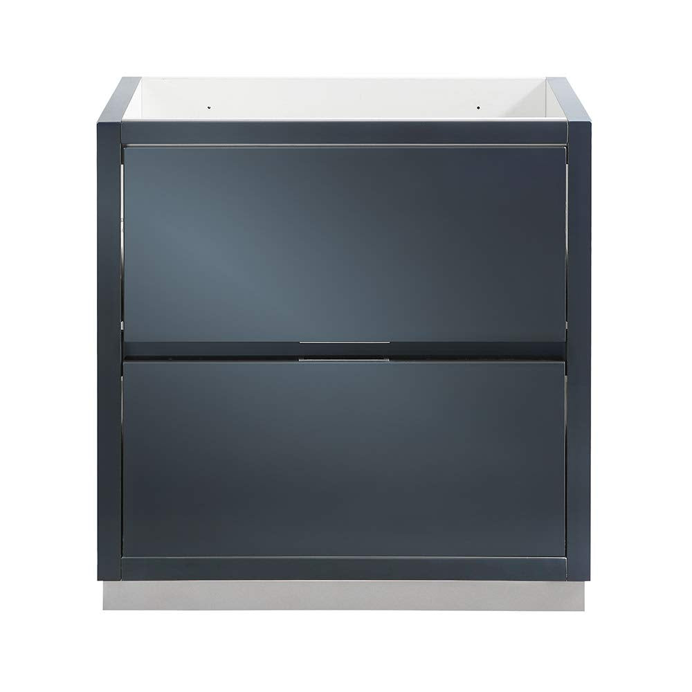 Fresca FCB8430GO Fresca Valencia 30" Gray Oak Free Standing Modern Bathroom Cabinet