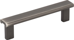 Elements 183-96BNBDL 96 mm Center-to-Center Brushed Pewter Square Park Cabinet Pull