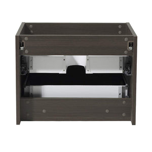Fresca FCB8006GO Fresca Nano 24" Gray Oak Modern Bathroom Cabinet