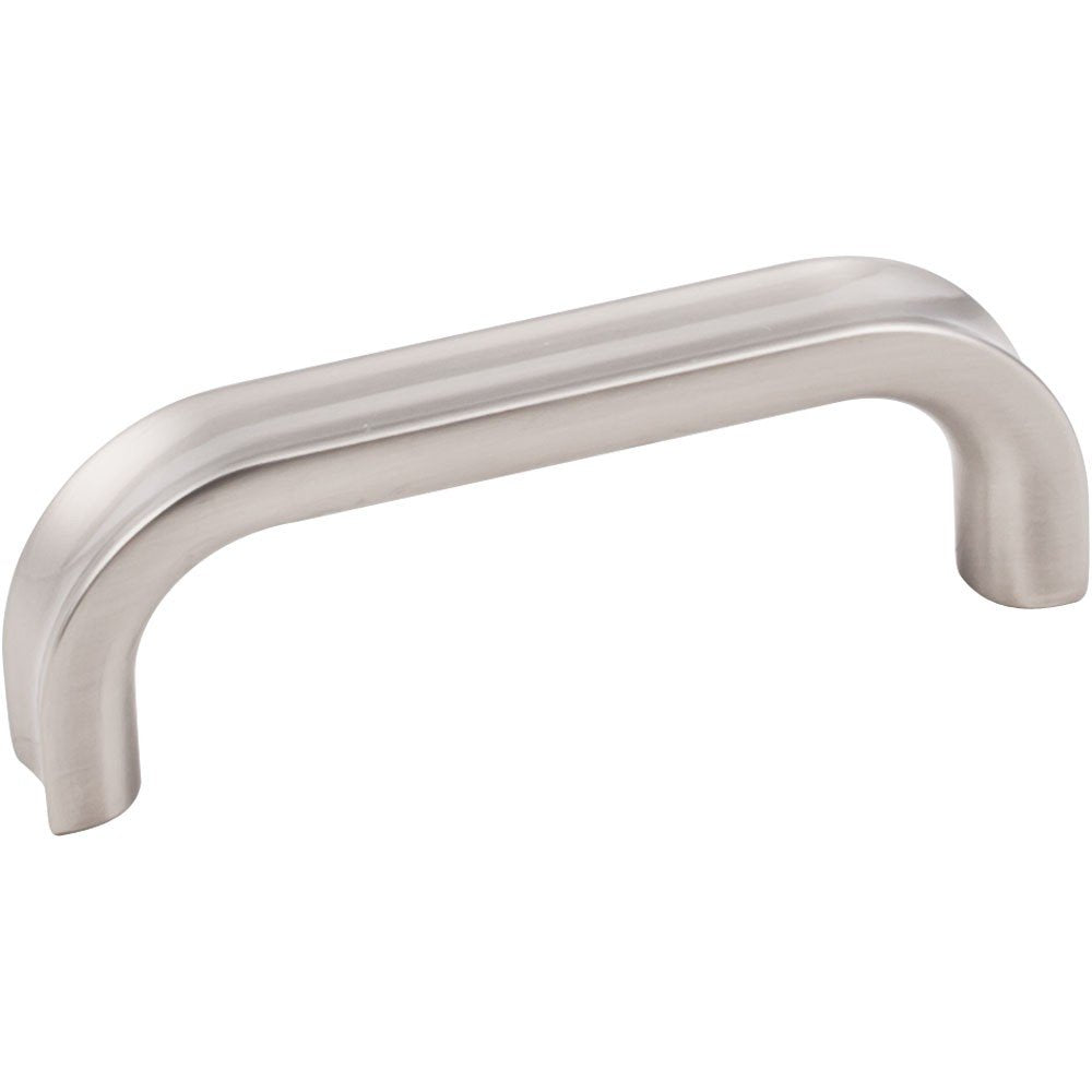 Jeffrey Alexander 667-3SN 3" Center-to-Center Satin Nickel Rae Cabinet Pull