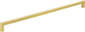 Elements 625-320BG 320 mm Center-to-Center Brushed Gold Square Stanton Cabinet Bar Pull