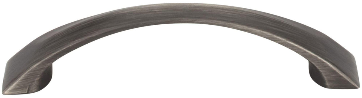 Jeffrey Alexander 595-96BNBDL 96 mm Center-to-Center Brushed Pewter Pyramid Cairo Cabinet Pull