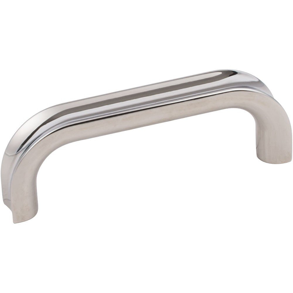 Jeffrey Alexander 667-3NI 3" Center-to-Center Polished Nickel Rae Cabinet Pull