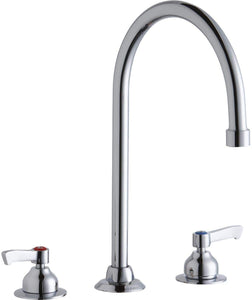 Elkay LK800GN08L2 Chrome Concealed Deck Faucet with 8