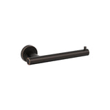 Amerock BH26540ORB Oil Rubbed Bronze Single Post Toilet Paper Holder 7-1/4 in. (184 mm) Length Toilet Tissue Holder Arrondi Bath Tissue Holder Bathroom Hardware Bath Accessories