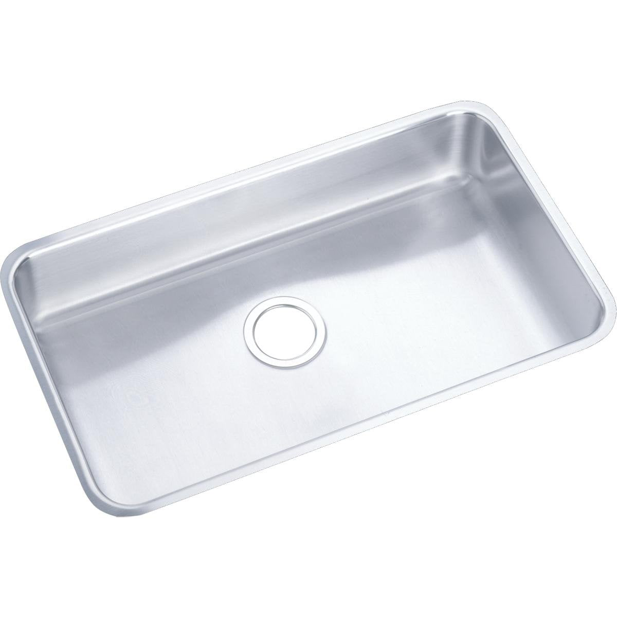 Elkay Lustertone ELUHAD281655 Single Bowl Undermount Stainless Steel ADA Sink