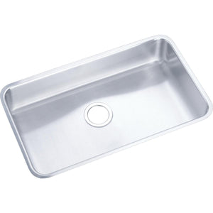 Elkay Lustertone ELUHAD281655 Single Bowl Undermount Stainless Steel ADA Sink