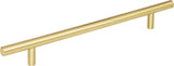Elements 272BG 192 mm Center-to-Center Brushed Gold Naples Cabinet Bar Pull