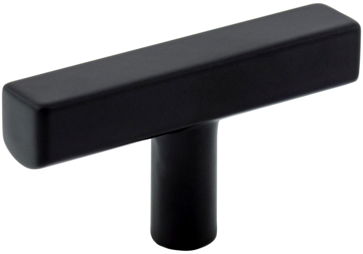 Jeffrey Alexander 845TL-MB 2-1/4" Matte Black Dominique Cabinet "T" Knob