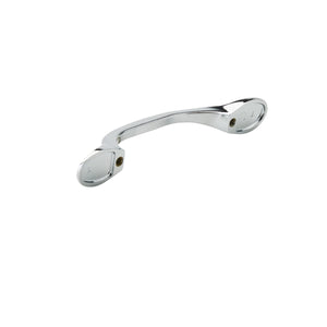 Amerock Cabinet Pull Polished Chrome 3 inch (76 mm) Center-to-Center Ravino 1 Pack Drawer Pull Drawer Handle Cabinet Hardware