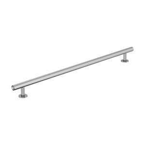 Amerock BP3739126 Polished Chrome Cabinet Pull 12-5/8 in (320 mm) Center-to-Center Cabinet Handle Radius Drawer Pull Kitchen Cabinet Handle Furniture Hardware