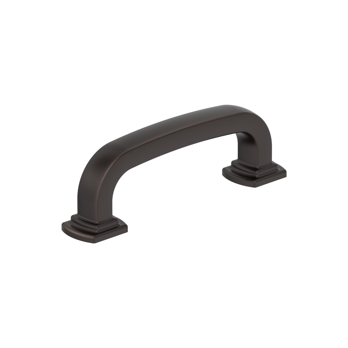 Amerock BP36897ORB Oil-Rubbed Bronze Cabinet Pull 3 inch (76mm) Center-to-Center Cabinet Hardware Surpass Furniture Hardware Drawer Pull