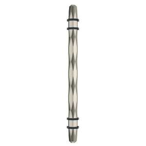 Amerock Cabinet Pull Polished Nickel/Black Bronze 6-5/16 inch (160 mm) Center-to-Center London 1 Pack Drawer Pull Drawer Handle Cabinet Hardware