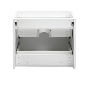 Fresca FCB8324WH Fresca Valencia 24" Glossy White Wall Hung Modern Bathroom Cabinet