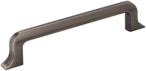 Jeffrey Alexander 839-128BNBDL 128 mm Center-to-Center Brushed Pewter Callie Cabinet Pull