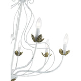 Katarina 7 Light Antique White Chandelier (42907-60)