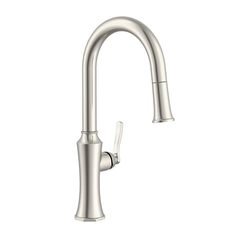 Gerber D454028SS Stainless Steel Draper Single Handle Pull-down Kitchen Faucet