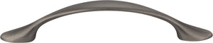 Elements 80814-BNBDL 96 mm Center-to-Center Brushed Pewter Arched Somerset Cabinet Pull