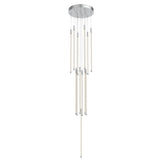 Kuzco MP75127-CH MOTIF 27" 13 HEAD MULTI-PENDANT CHROME 130W 120VAC WITH LED DRIVER 2700K 90CRI