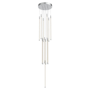 Kuzco MP75127-CH MOTIF 27" 13 HEAD MULTI-PENDANT CHROME 130W 120VAC WITH LED DRIVER 2700K 90CRI