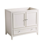 Fresca FCB2036AW Fresca Oxford 36" Antique White Traditional Bathroom Cabinet