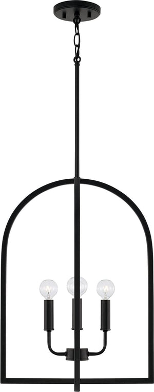 Capital Lighting 548841MB Lawson 4 Light Foyer Matte Black