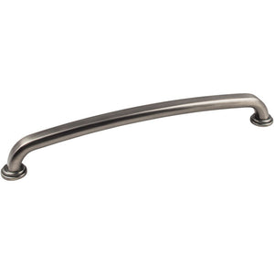 Jeffrey Alexander 527-12BNBDL 12" Center-to-Center Brushed Pewter Bremen 1 Appliance Handle