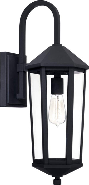 Capital Lighting 926911BK Ellsworth 1 Light Outdoor Wall Lantern Black