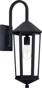 Capital Lighting 926911BK Ellsworth 1 Light Outdoor Wall Lantern Black