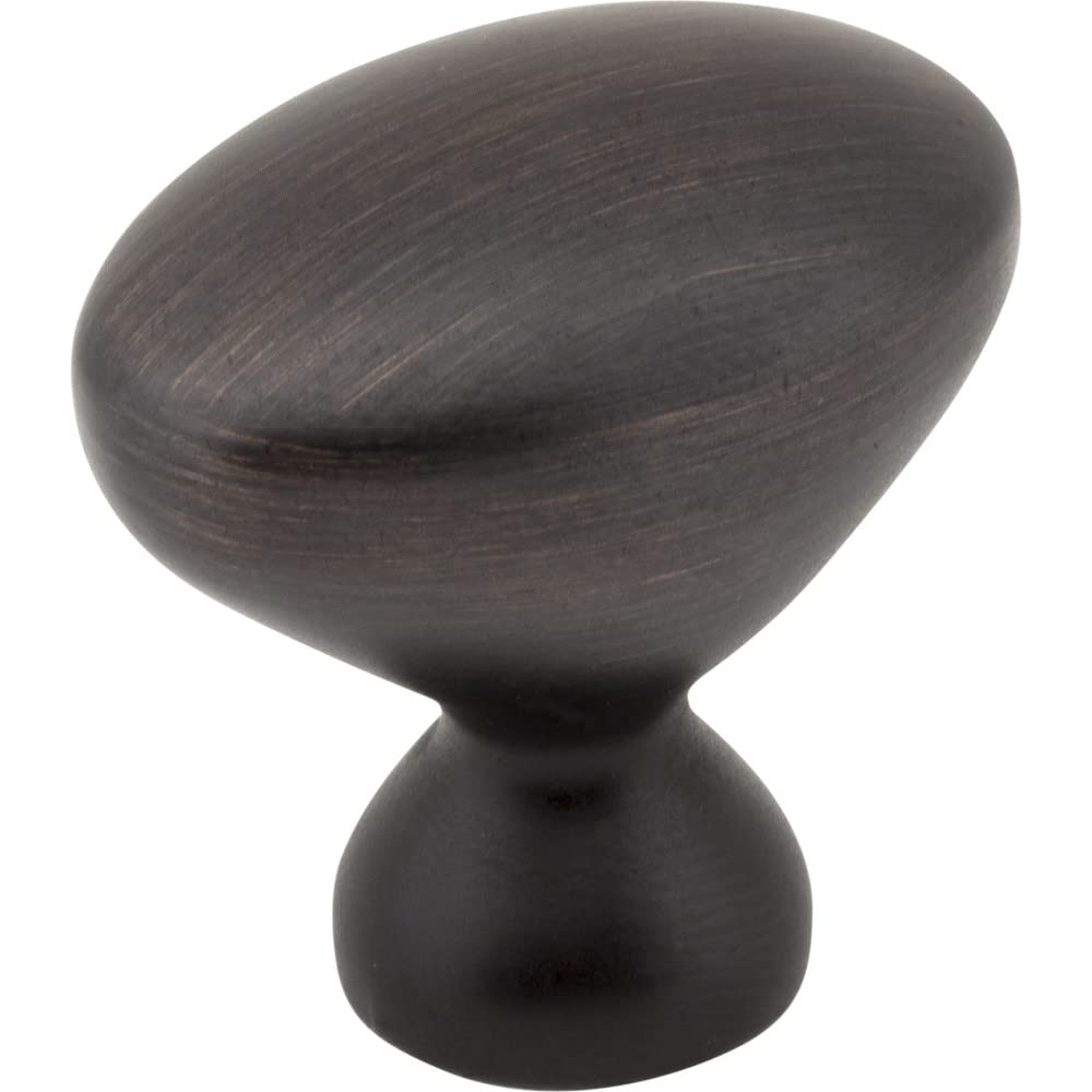 Elements 897L-DBAC 1-1/4" Overall Length Brushed Oil Rubbed Bronze Oval Merryville Cabinet Knob
