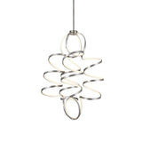 Kuzco CH93941-AS SYNERGY 41" CH Antique Silver 120V TRIAC/ELV LED 3000K 90CRI 200W