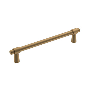 Amerock Cabinet Pull Champagne Bronze 6-5/16 inch (160 mm) Center-to-Center Destine 1 Pack Drawer Pull Cabinet Handle Cabinet Hardware