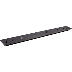 Kuzco CNP06AC-BC 6 Head Canopy SSL/SVT Wire BK-CHROME