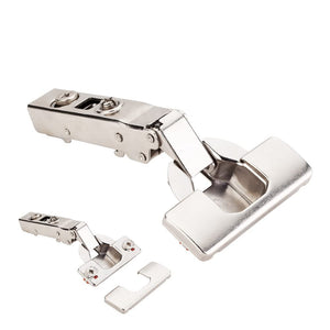 Hardware Resources 700.0U86.05 125° Heavy Duty Full Overlay Cam Adjustable Soft-close Hinge with Easy-Fix Dowels with Cover