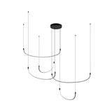 Kuzco MP89570-BK TALIS 70" MP BLACK  87W LED 90 3000K DC LED