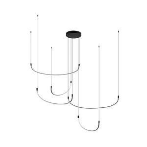 Kuzco MP89570-BK TALIS 70" MP BLACK  87W LED 90 3000K DC LED