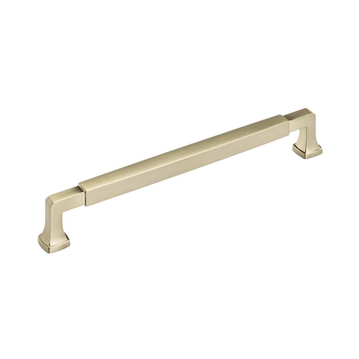 Amerock Cabinet Pull Golden Champagne 8-13/16 inch (224 mm) Center to Center Stature 1 Pack Drawer Pull Drawer Handle Cabinet Hardware