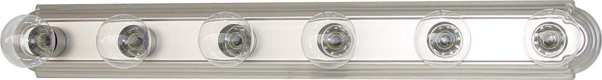 Capital Lighting 8106MN Alice 6 Light Vanity Matte Nickel