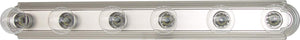 Capital Lighting 8106MN Alice 6 Light Vanity Matte Nickel