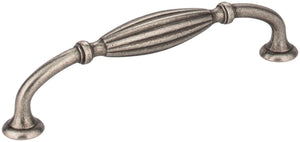 Jeffrey Alexander 718BNMDL 128 mm Center-to-Center Distressed Pewter Glenmore Cabinet Pull
