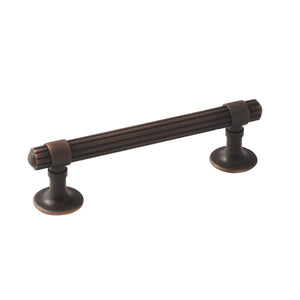 Amerock Cabinet Pull Oil Rubbed Bronze 3-3/4 inch (96 mm) Center to Center Sea Grass 1 Pack Drawer Pull Drawer Handle Cabinet Hardware