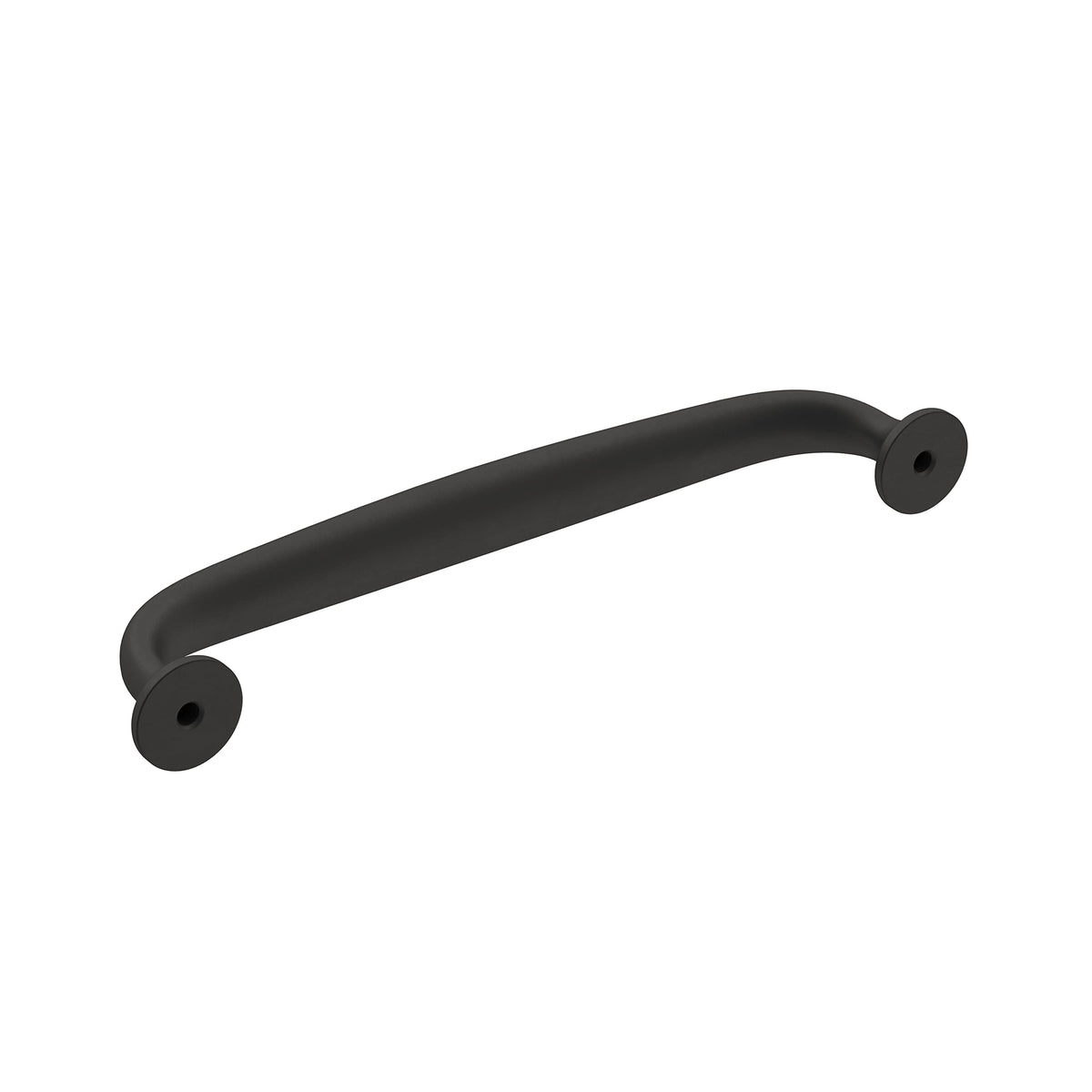 Amerock Cabinet Pull Matte Black 5-1/16 inch (128 mm) Center-to-Center Renown 1 Pack Drawer Pull Cabinet Handle Cabinet Hardware
