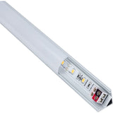 Task Lighting LR1P312V45-06W4 42-1/16" 337 Lumens 12-volt Accent Output Linear Fixture, Fits 45" Wall Cabinet, 6 Watts, Angled 003 Profile, Single-white, Cool White 4000K