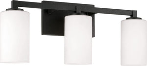 Capital Lighting 119831BI-545 Ravenwood 3 Light Vanity Black Iron