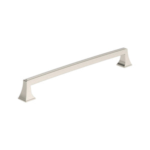 Amerock BP53536G10 Satin Nickel Cabinet Pull 10-1/16 in (256 mm) Center-to-Center Cabinet Handle Mulholland Drawer Pull Kitchen Cabinet Handle Furniture Hardware