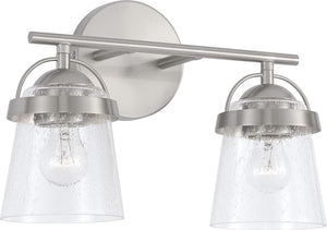 Capital Lighting 147021BN-534 Madison 2 Light Vanity Brushed Nickel