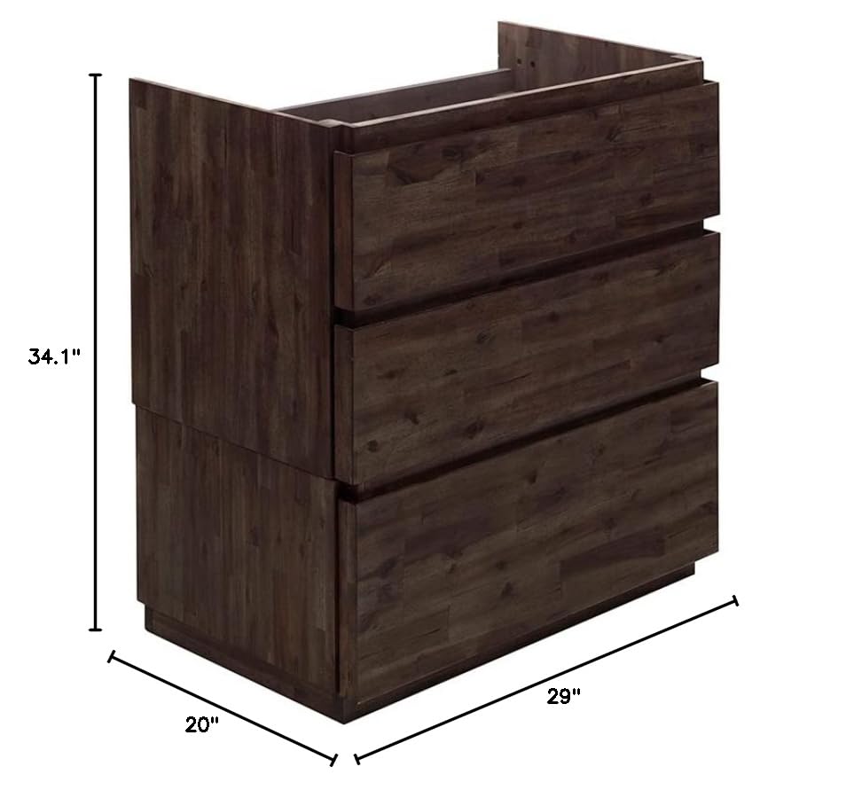 Fresca FCB3130ACA-FC Fresca Formosa 29" Floor Standing Modern Bathroom Cabinet