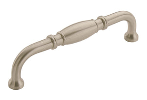 Amerock Cabinet Pull Satin Nickel 5-1/16 inch (128 mm) Center to Center Granby 1 Pack Drawer Pull Drawer Handle Cabinet Hardware