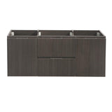 Fresca FCB8348GO Fresca Valencia 48" Gray Oak Wall Hung Single Sink Modern Bathroom Cabinet